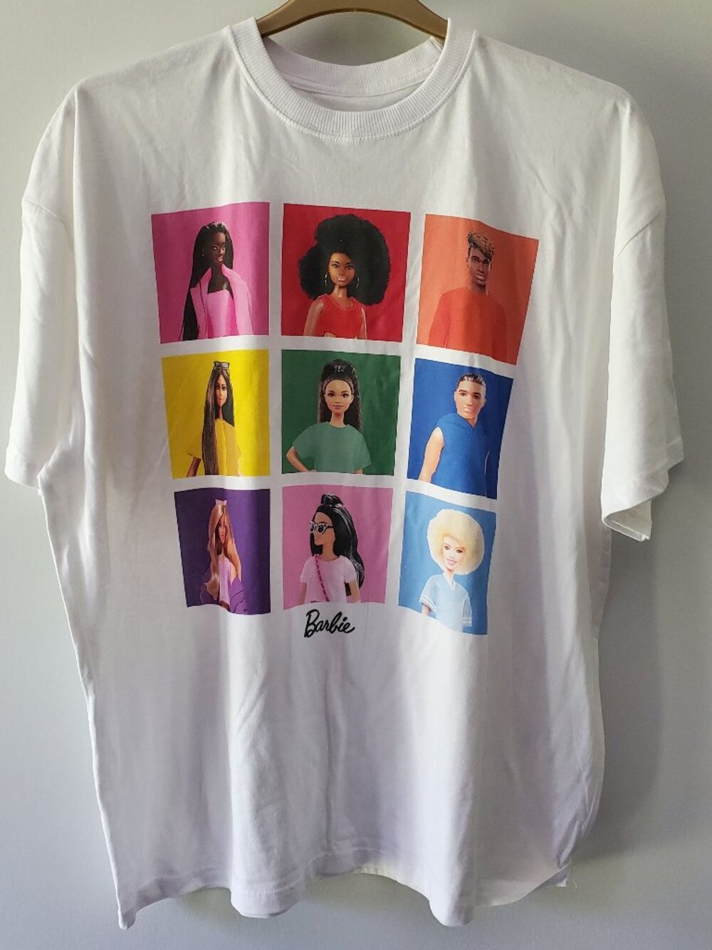 LICENSED Plus Size BARBIE Pride Graphic T-shirt Crew Neck Oversize Retro Vibes